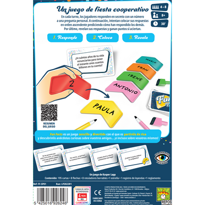 Fun Facts - Juego de Mesa en Español