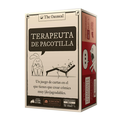 Terapeuta de Pacotilla - Juego de Mesa en Español 17+